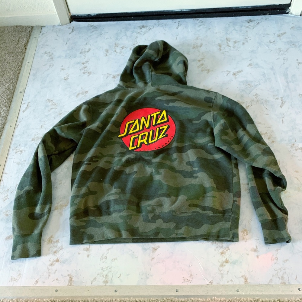Santa Cruz Camo Hoodie Small